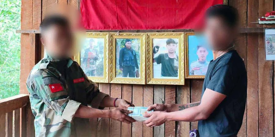 Photo: ဂန့်ဂေါမြို့နယ် ပြည်သူ့ကာကွယ်ရေးတပ်ဖွဲ့ (နဂါးညီနောင်)